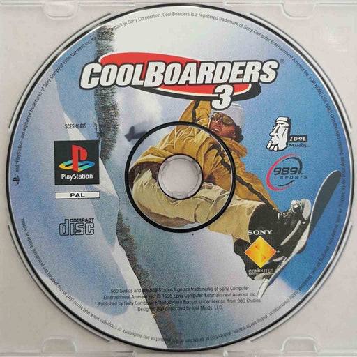 Erstatningsdisk: Cool Boarders 3 [PS1] (Brukt)