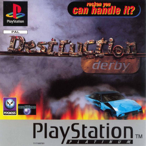 PS1: Destruction Derby (Brukt) Platinum [A-]