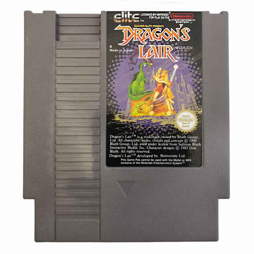 NES: Dragon's Lair (Brukt)