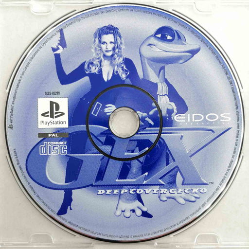 Erstatningsdisk: GEX - Deep Cover Gecko [PS1] (Brukt)