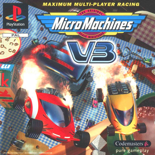 PS1: Micro Machines V3 (Brukt)