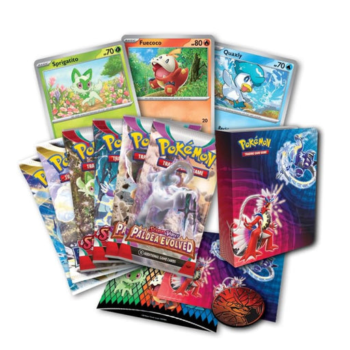 Pokémon TCG-kort: Paldea Collector's Chest-tinnkoffert - Scarlet & Violet (sommer 2023)