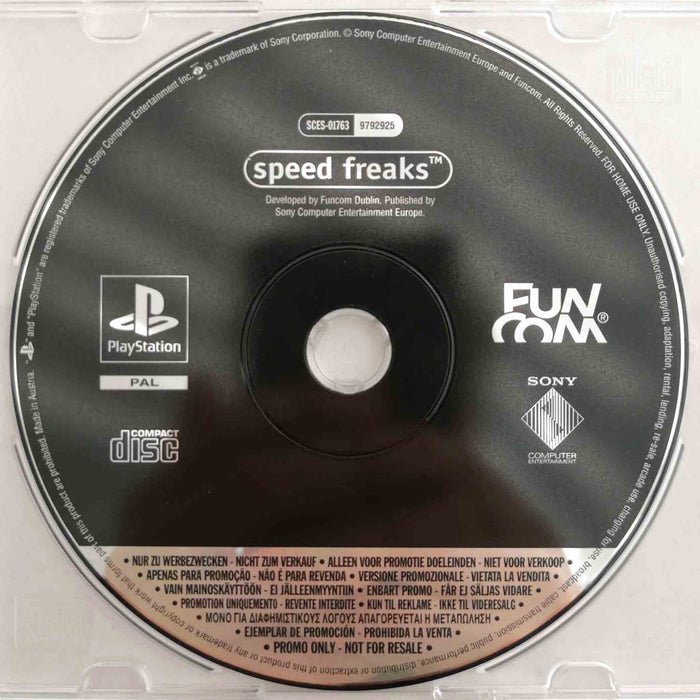 PS1: Speed Freaks (Brukt) Promo [A]