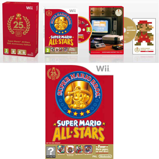 Wii: Super Mario All-Stars 25th Anniversary Edition (Brukt)