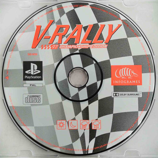 Erstatningsdisk: V-Rally 97 Championship Edition [PS1] (Brukt)
