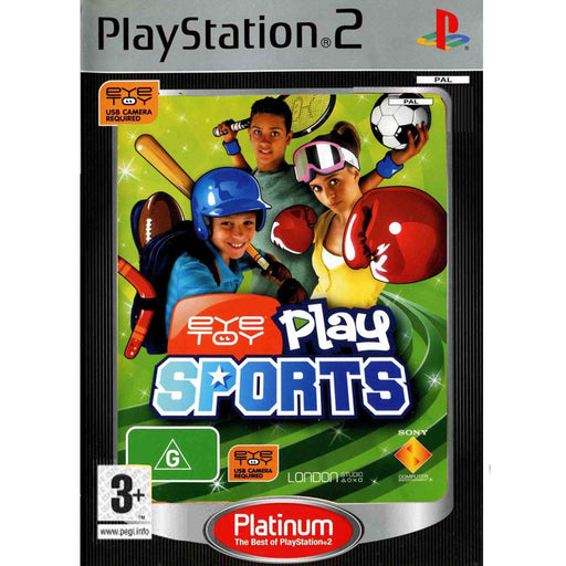 PS2: EyeToy - Play Sports [Platinum] (Brukt)