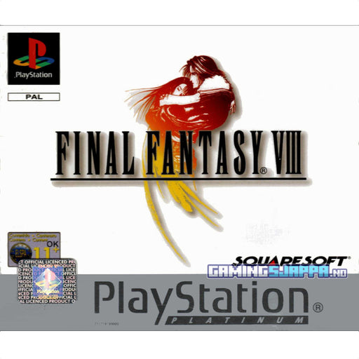 PS1: Final Fantasy VIII (Brukt) Platinum [A]