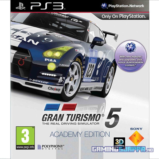PS3: Gran Turismo 5 - Academy Edition (Brukt)