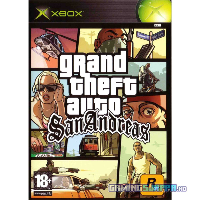 Xbox: Grand Theft Auto - San Andreas (Brukt)