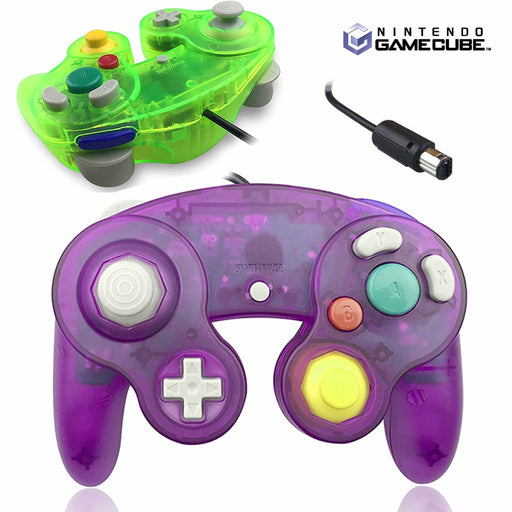 Kontroll til Nintendo GameCube - Farget NGC-kontroller gjennomsiktig (tredjepart)
