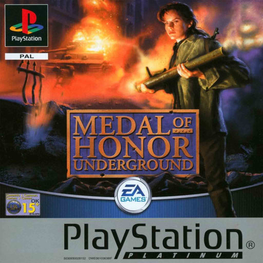 PS1: Medal of Honor Underground (Brukt) Platinum [A-/A/B+]