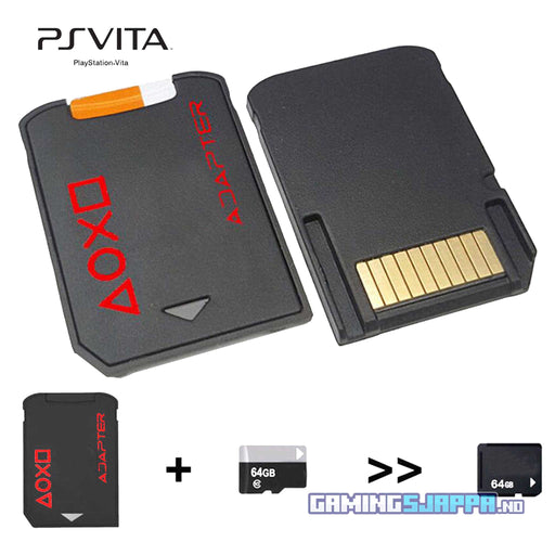 MicroSD-kortadapter til PlayStation Vita