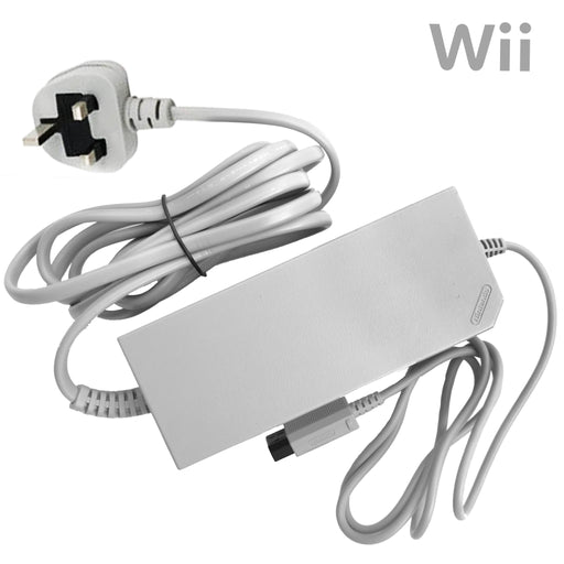 Original strømadapter til Nintendo Wii (Brukt) Britisk