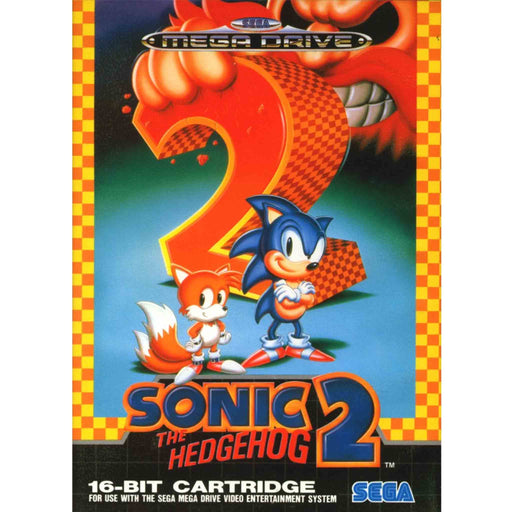Sega Mega Drive: Sonic the Hedgehog 2 (Brukt) Komplett [A-/A-/A]
