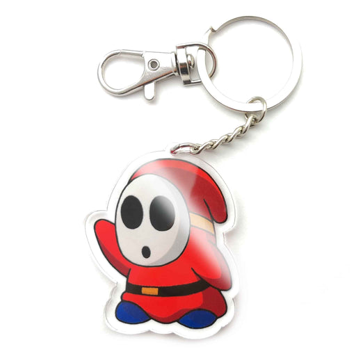 Nøkkelring av akryl: Super Mario - Shy Guy