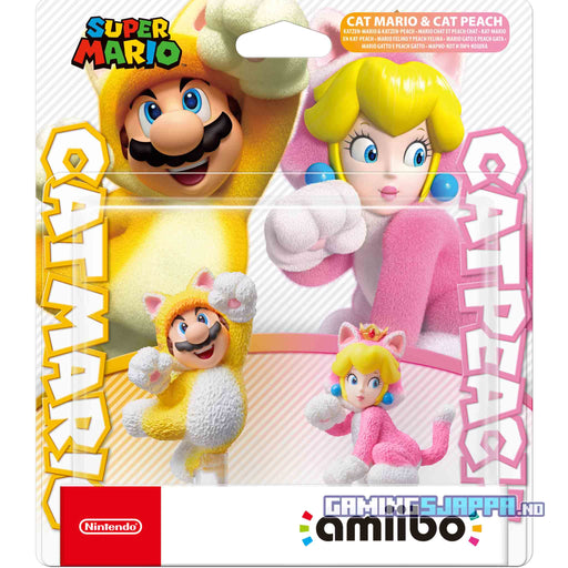 amiibo: Super Mario Collection - Cat Mario & Cat Peach