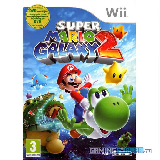 Wii: Super Mario Galaxy 2 (Brukt) Komplett m/DVD [A/A/A/A/A-]