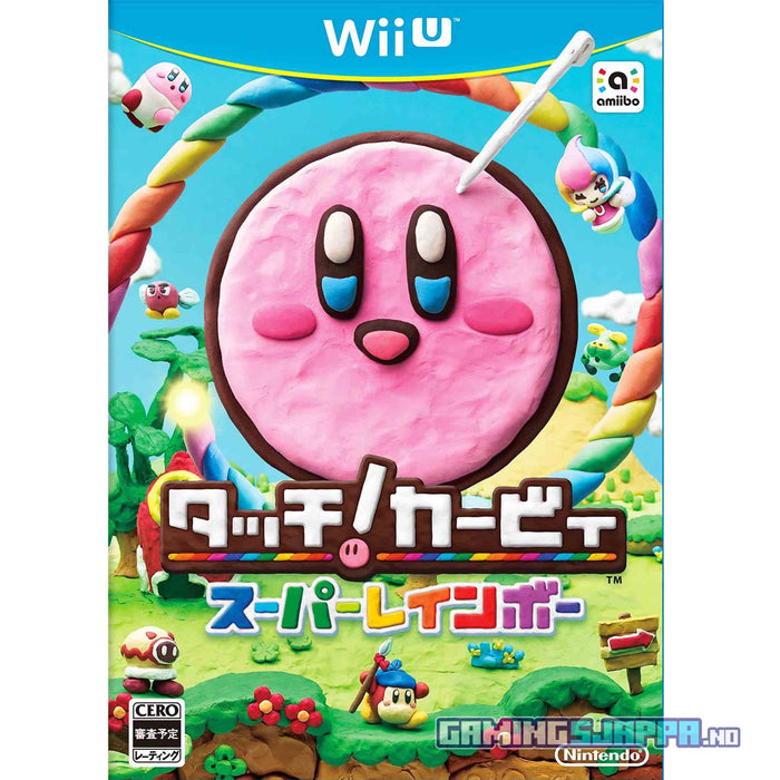 Wii U: Touch! Kirby Super Rainbow [JP] (Brukt)