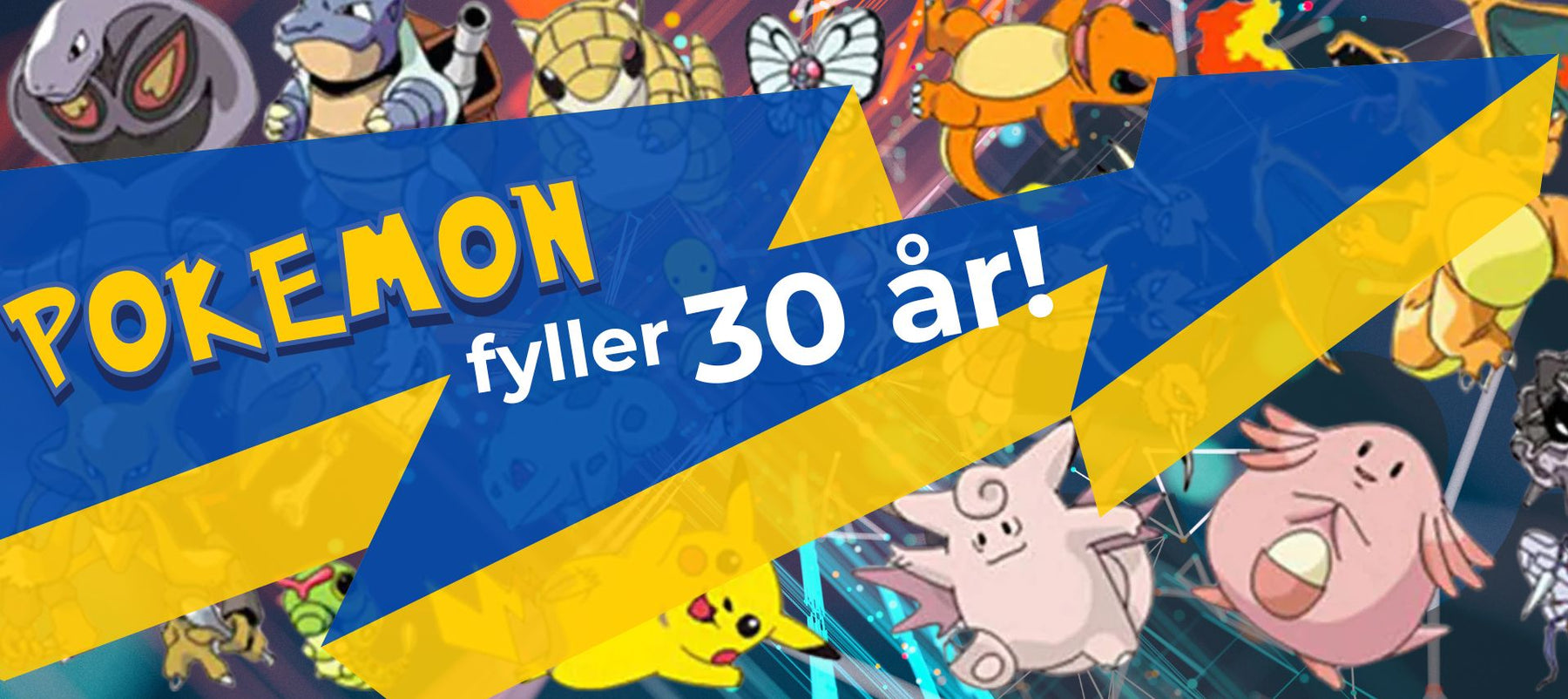Pokémon 30 år