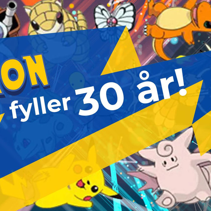 Pokémon 30 år