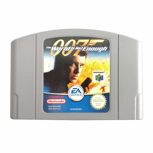 Nintendo 64: 007 The World is Not Enough (Brukt) Kun kassett UKV [A-]