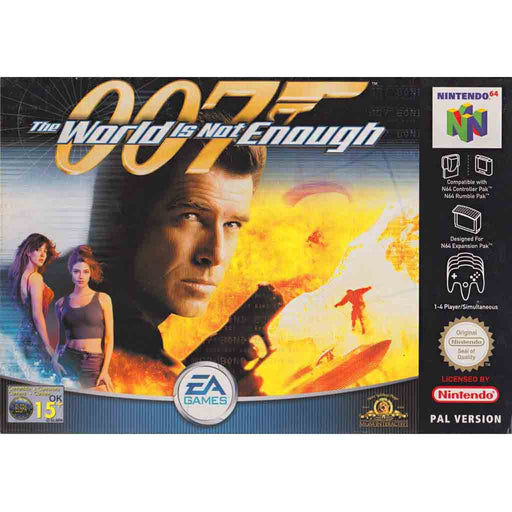 Nintendo 64: 007 The World is Not Enough (Brukt) - Gamingsjappa.no