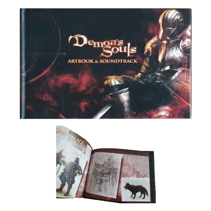 Artbook fra Demon's Souls Black Phantom Edition (Brukt)