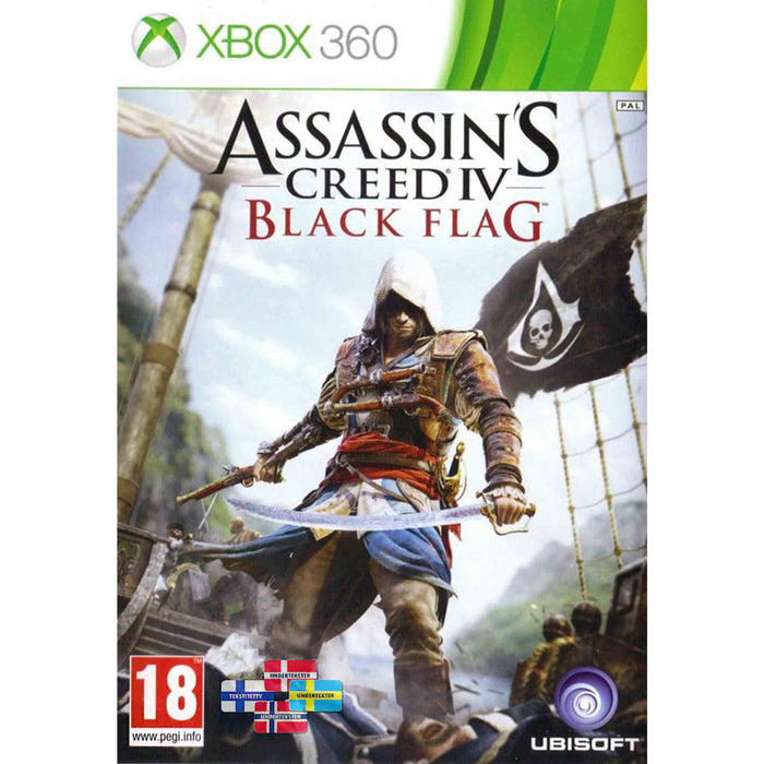 Xbox 360: Assassin's Creed IV - Black Flag (Brukt)