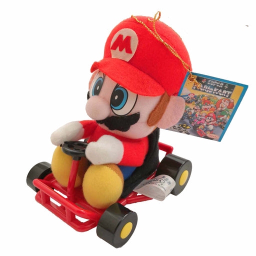 Autentisk japansk plushbamse fra 1993 av Mario fra Super Mario Kart (Brukt)