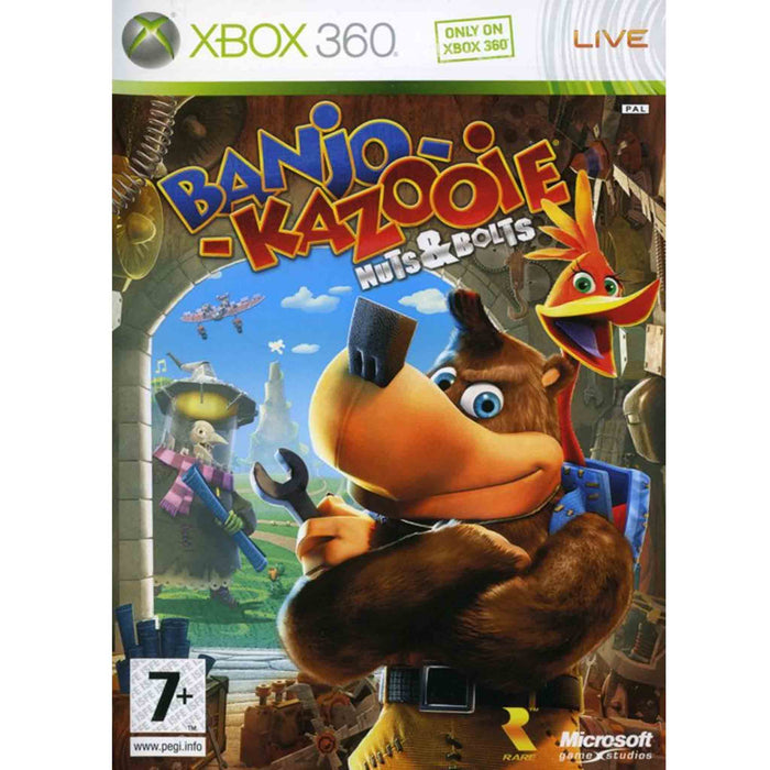 Xbox 360: Banjo-Kazooie - Nuts & Bolts (Brukt)