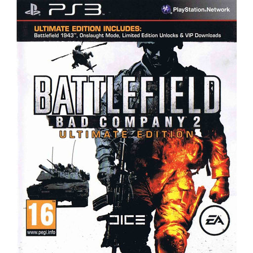PS3: Battlefield - Bad Company 2 (Brukt) Ultimate Edition [A A- A-]