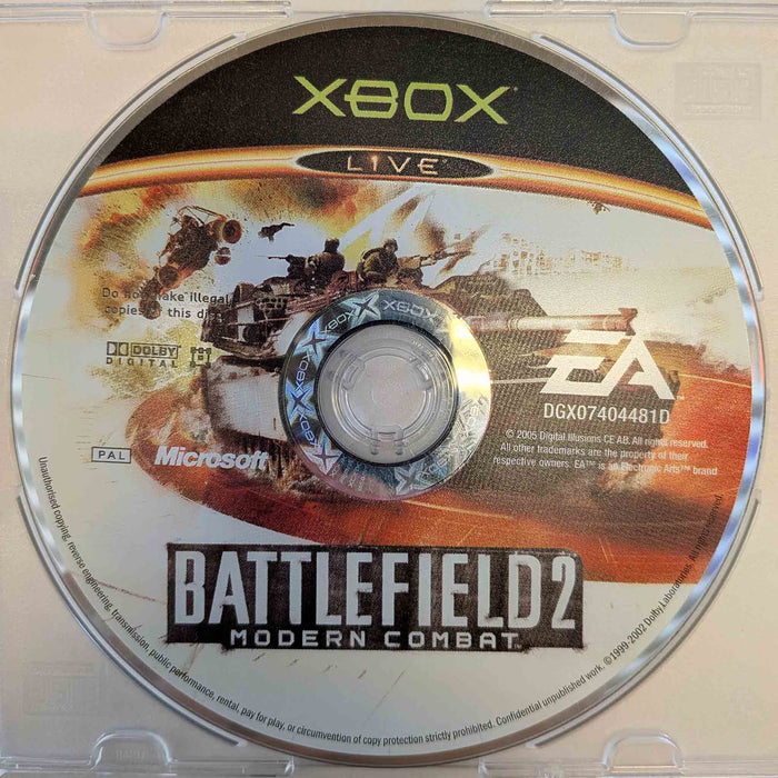 Erstatningsdisk: Battlefield 2 – Modern Combat [Xbox] (Brukt)