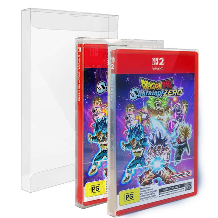 Beskyttelse i plast til komplette Switch- og Switch 2-spill