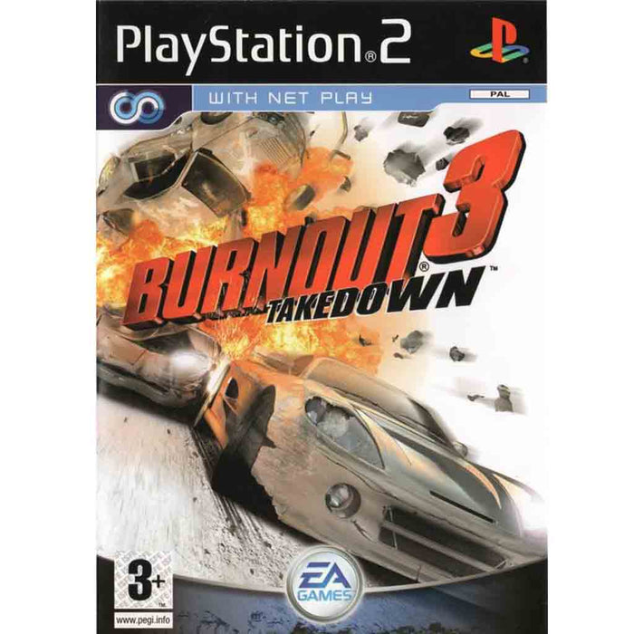 PS2: Burnout 3 - Takedown (Brukt)
