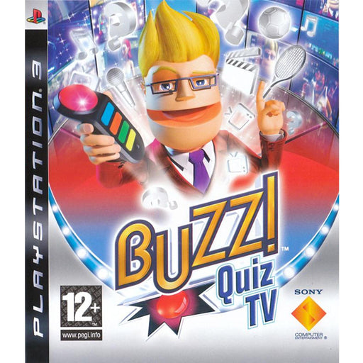 PS3: Buzz! Quiz TV (Brukt) Standard SCN [A A A-]