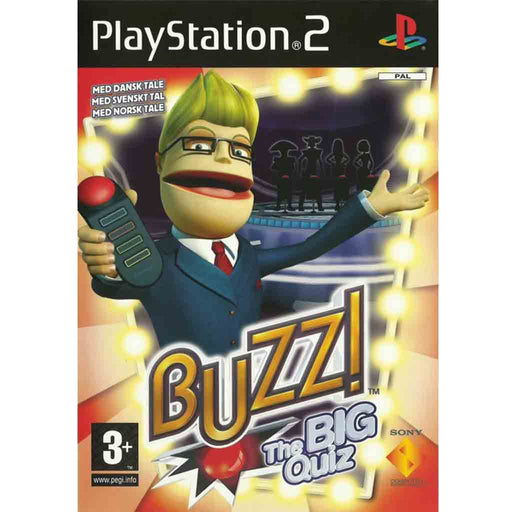 PS2: Buzz! The Big Quiz (Brukt) - Gamingsjappa.no