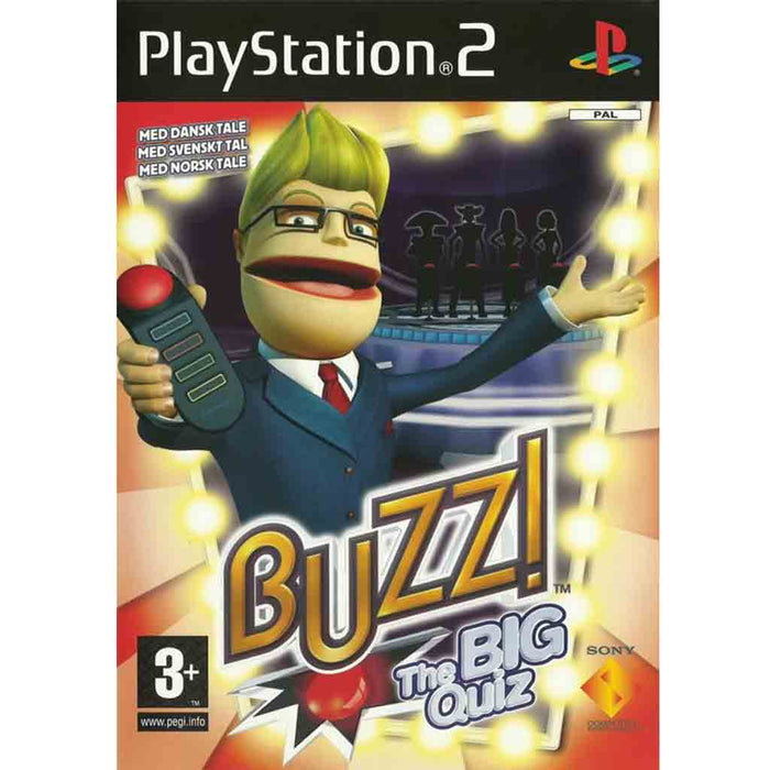 PS2: Buzz! The Big Quiz (Brukt)