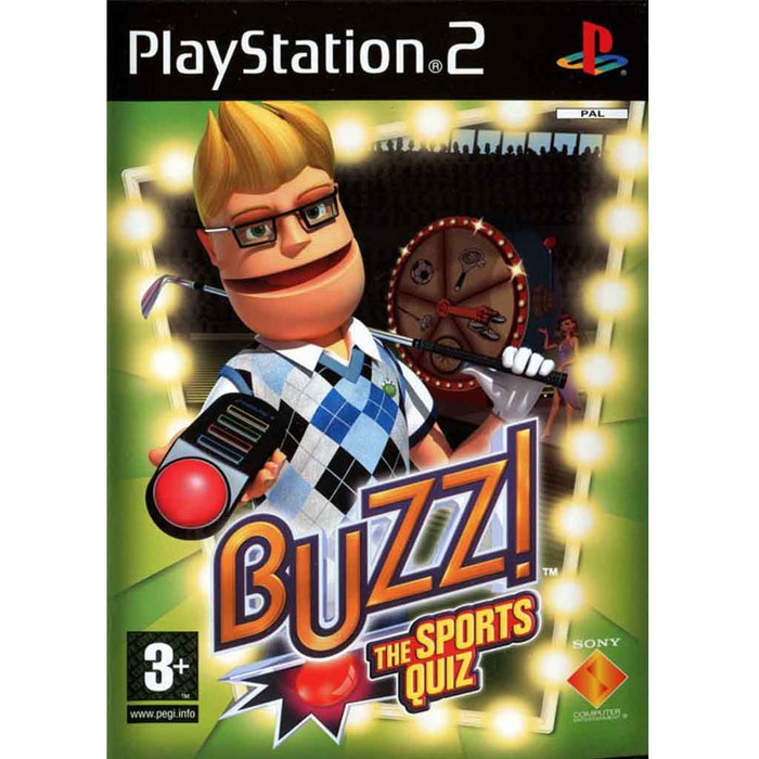 PS2: Buzz! The Sports Quiz (Brukt)