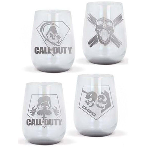Krystallglass: Call of Duty - Logo og forskjellige emblemer (2 stk) - Gamingsjappa.no