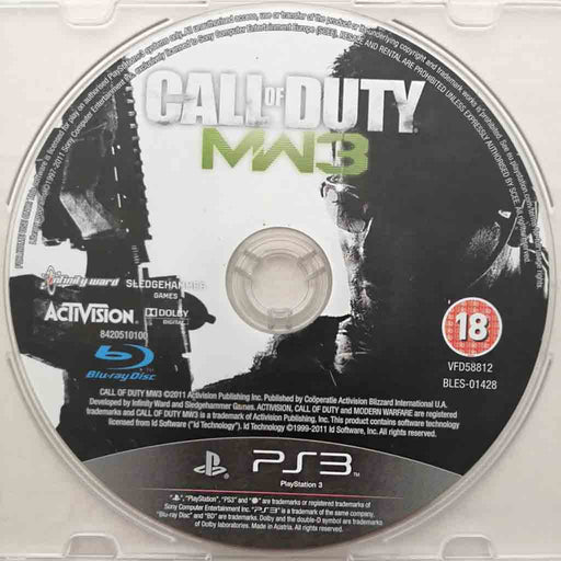 Erstatningsdisk: Call of Duty - Modern Warfare 3 [PS3] (Brukt) - Gamingsjappa.no
