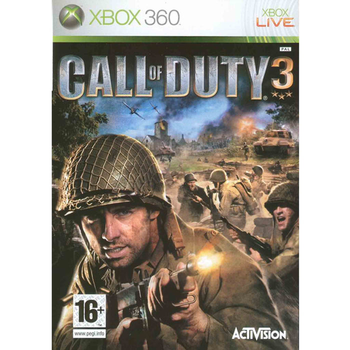 Xbox 360: Call of Duty 3 (Brukt)