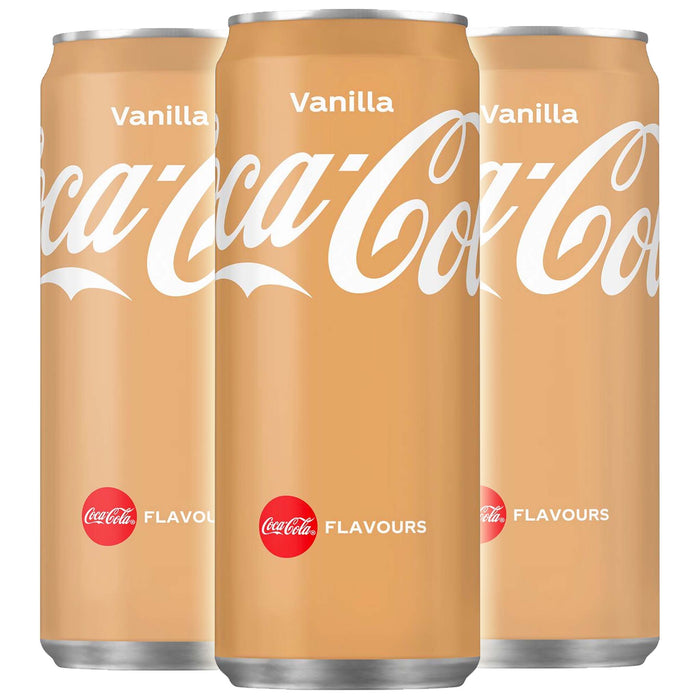 Brus: Coca-Cola med vaniljesmak (Vanilla Coke) [330ml]