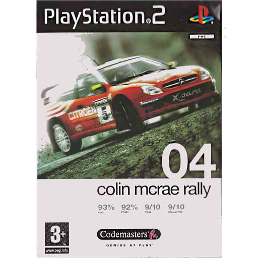 PS2: Colin McRae Rally 04 (Brukt) - Gamingsjappa.no