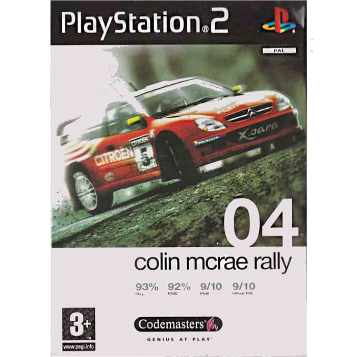 PS2: Colin McRae Rally 04 (Brukt)