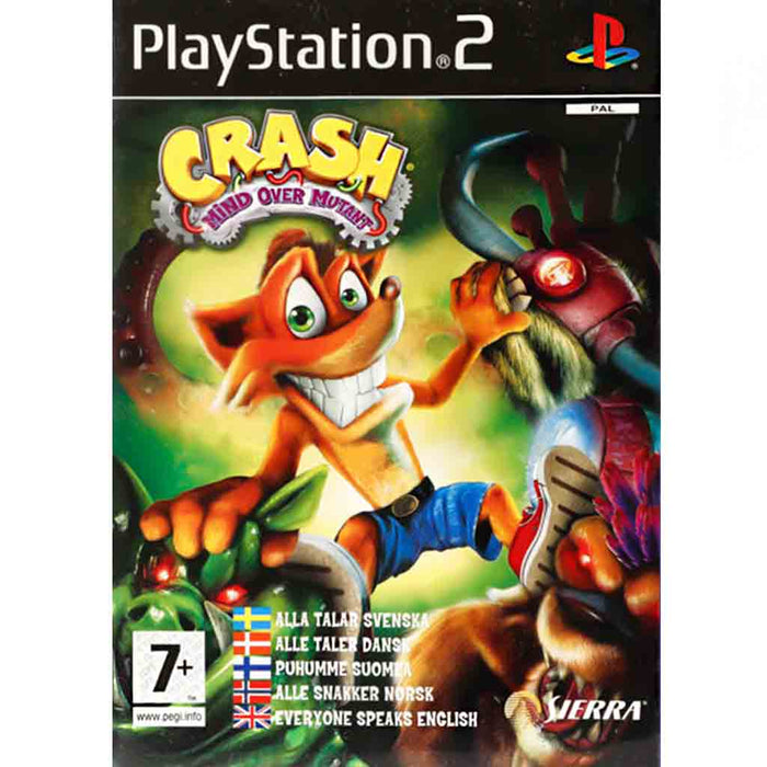 PS2: Crash - Mind over Mutant (Brukt)