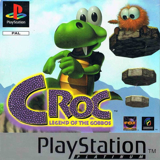 PS1: Croc - Legend of the Gobbos (Brukt) Platinum [B+ X B]