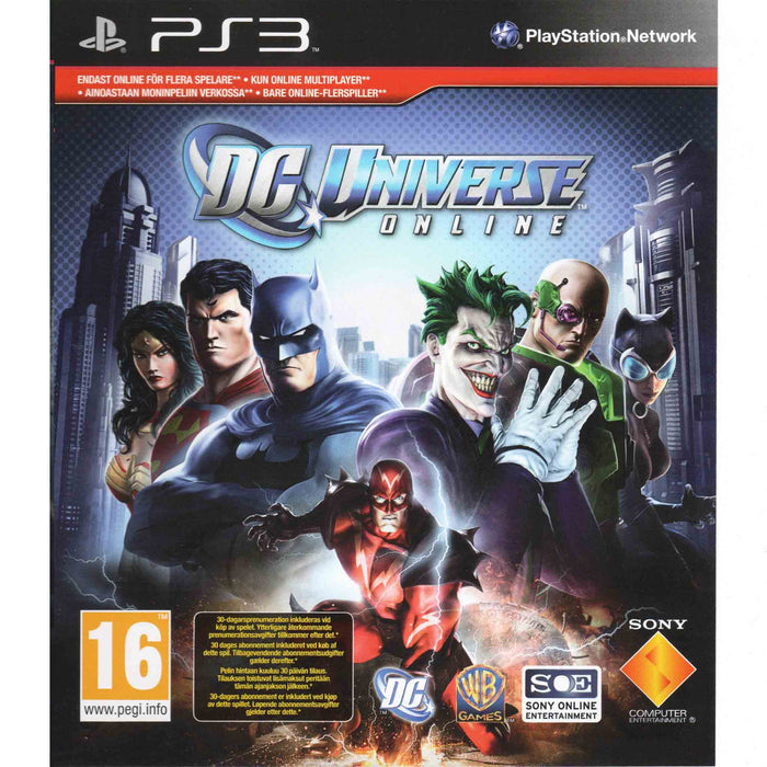 PS3: DC Universe Online (Brukt)