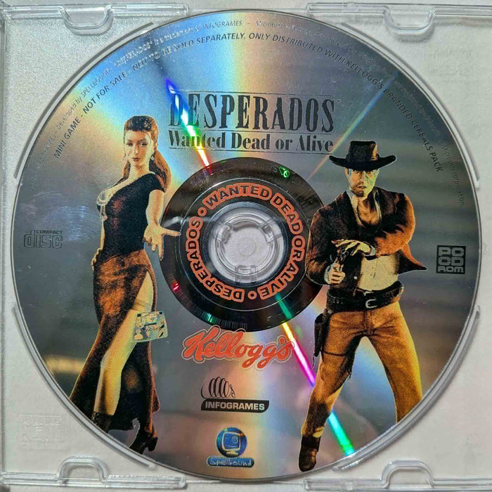 Promodisk: Desperados - Wanted Dead or Alive Mini Game Demo [PC] (Brukt)