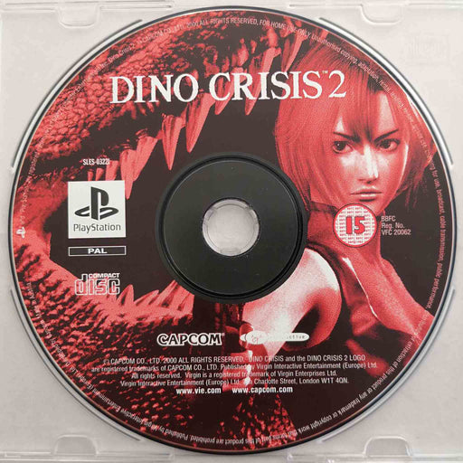 Erstatningsdisk: Dino Crisis 2 [PS1] (Brukt)