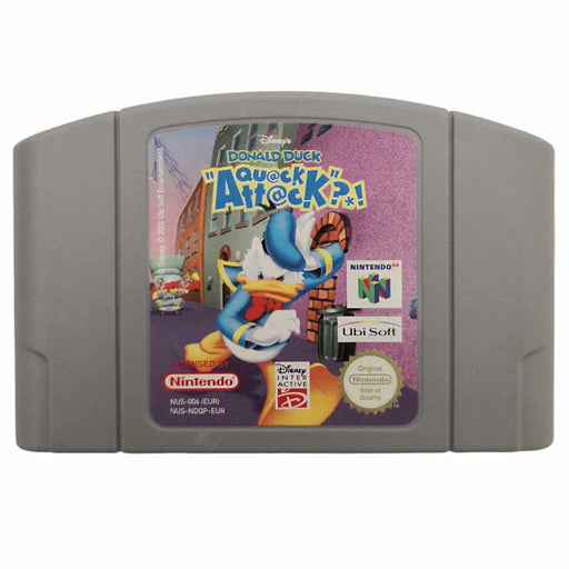 Nintendo 64: Disney Donald Duck "Qu@ck Att@ck"?*! (Brukt)